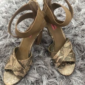 Betsy Johnson Strappy Heels